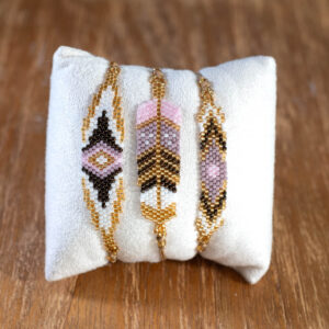 PACK 3 PULSERAS SAWA · Copper Lilac